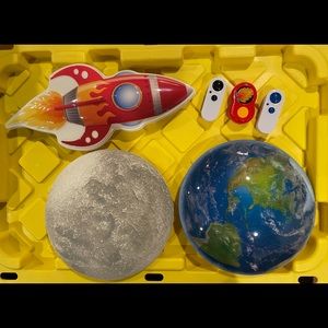 Uncle Milton’s Earth, Moon and Rocket ship